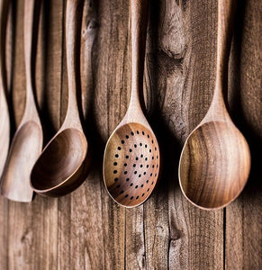 Wooden Ladle Spoon